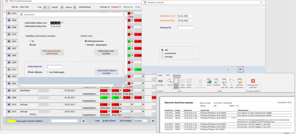 Team Hahner - Softwareentwicklung - ERP-Lieferscheine